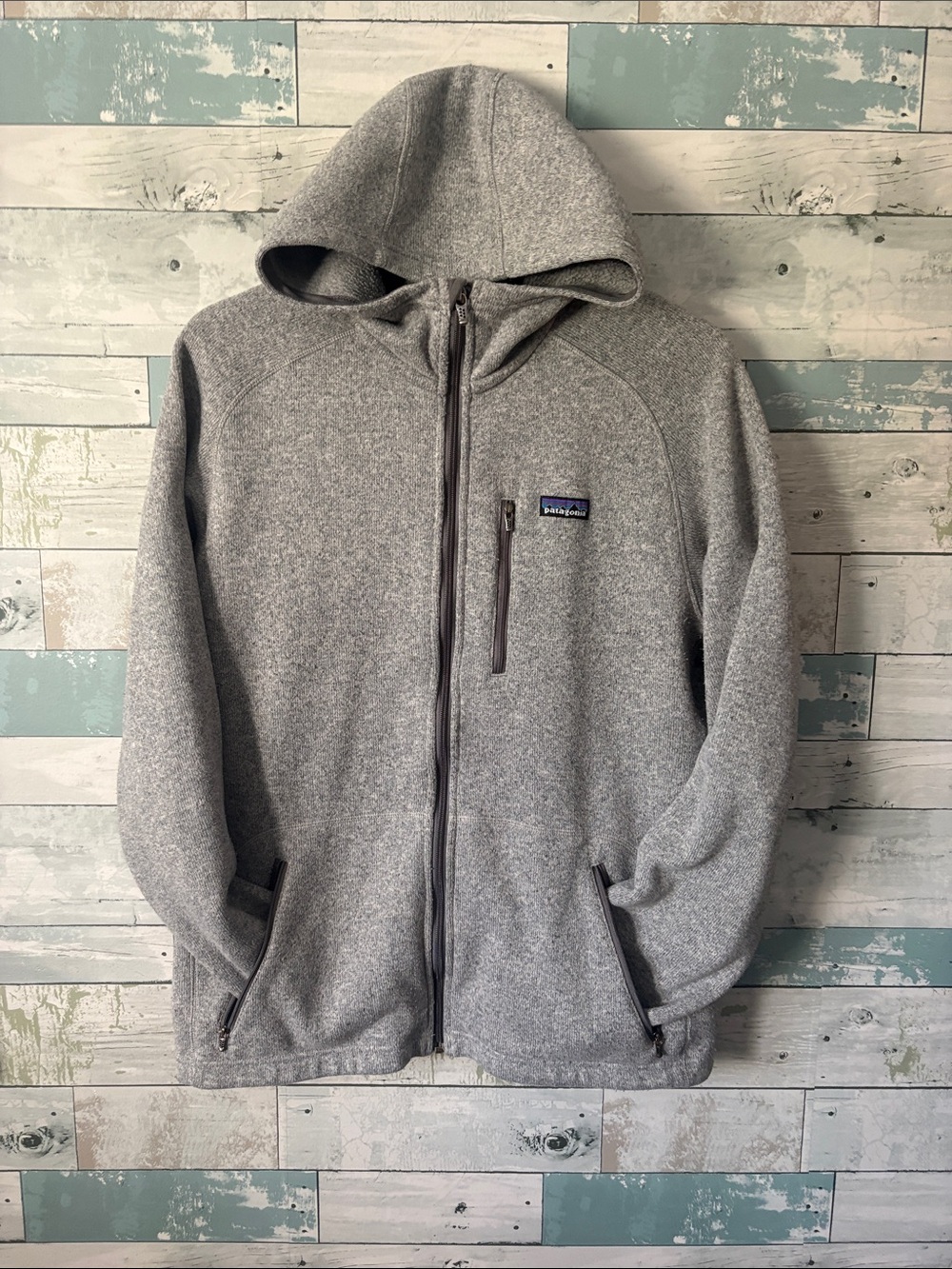 Patagonia Better Sweater Gray Full-Zip Hooded